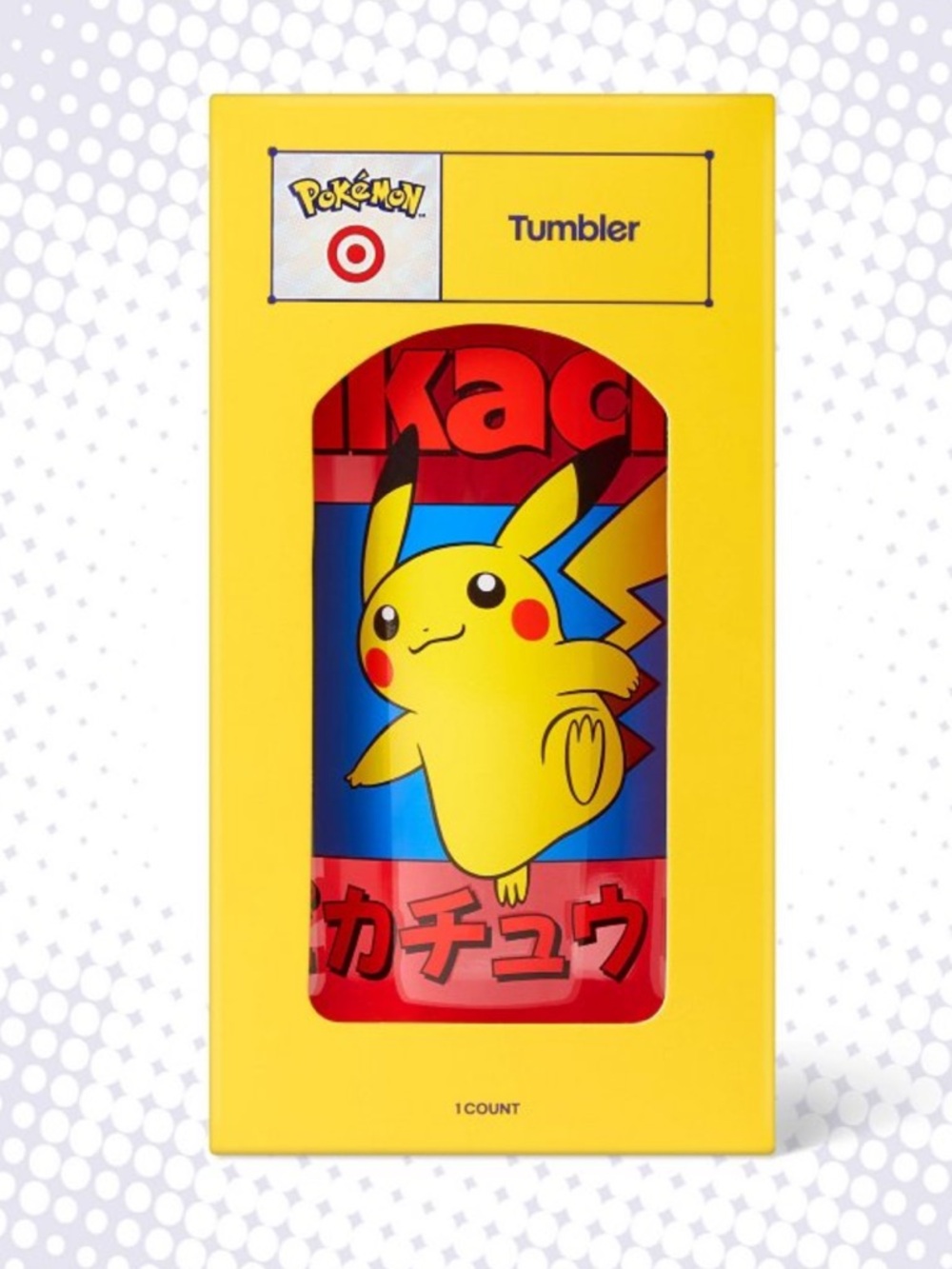 Pokémon × Target Pikachu Tote, 20oz Tumbler and Red Poké Ball Bag Charm - Picture 6 of 15